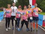 Массовый старт команды «Атлет во благо» на Абсолют Московском марафоне