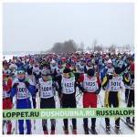 Спортсмены лыжного цента "Истина" выигрывают "Николов Перевоз"
