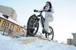 В Мурманске выбрали самую красивую велосипедистку