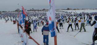 Протокол марафона "Лыжня России" 2008