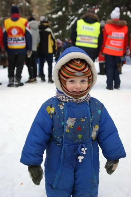 Первая детская лыжная гонка на призы «МК»