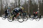 Зимние старты на горных велосипедах